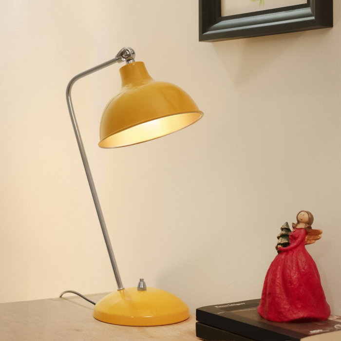 Opviq Lámpara de Mesa Mostaza Opviq Lámpara de Mesa Mostaza